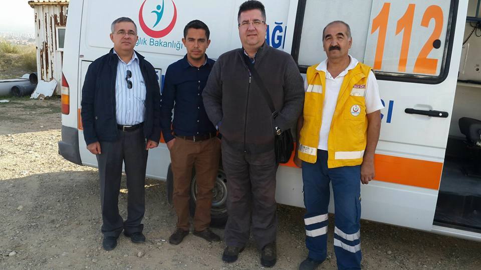 TRAC ADANA'DAN 112 YE DESTEK